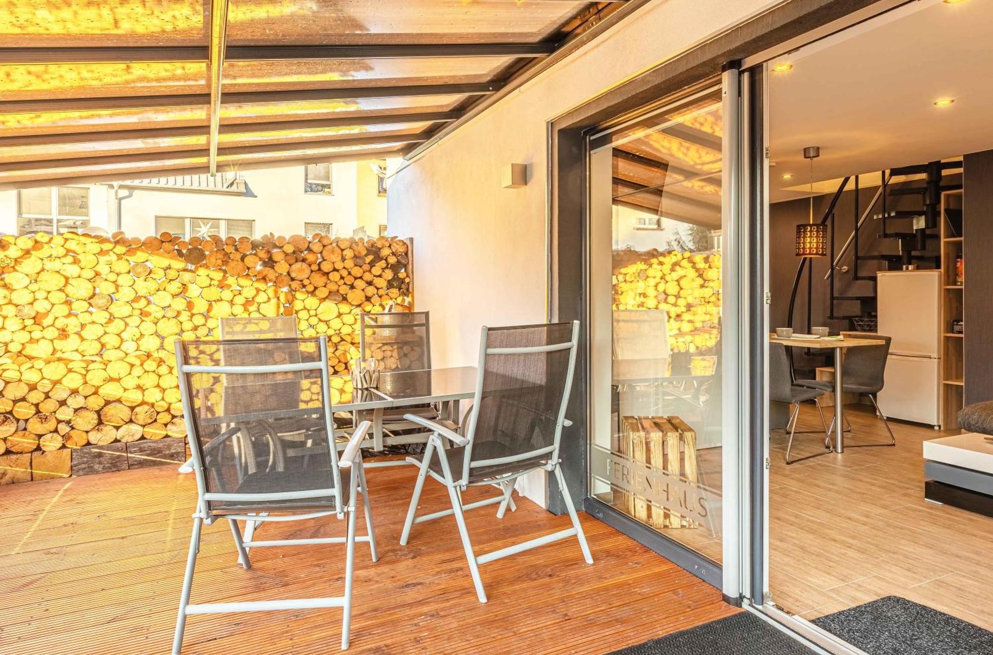 Ferienhaus Charlotta Mit Terrasse Waren  Esterno foto