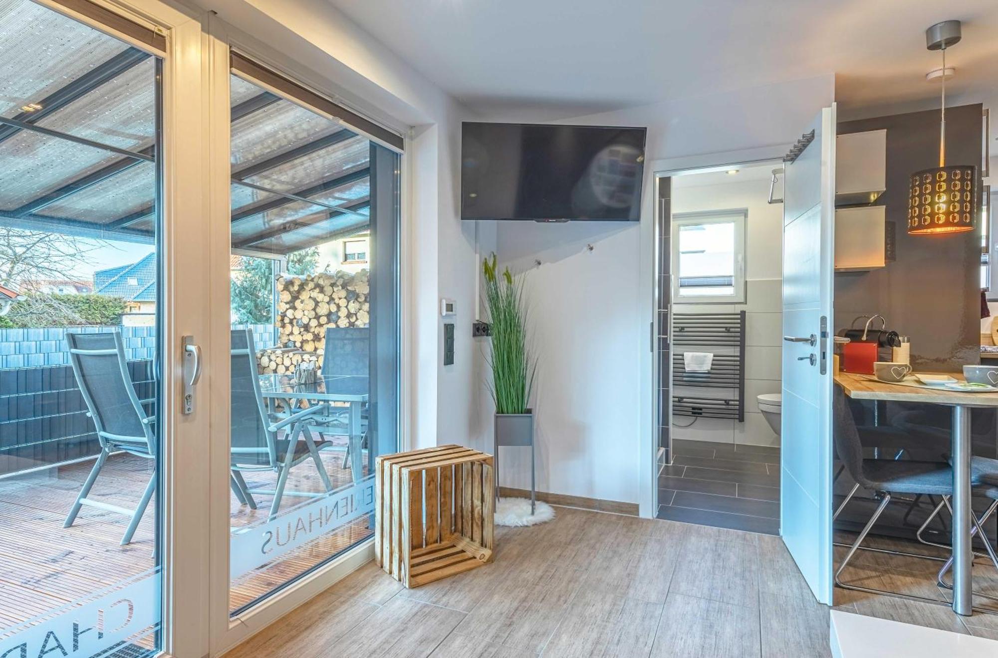 Ferienhaus Charlotta Mit Terrasse Waren  Esterno foto